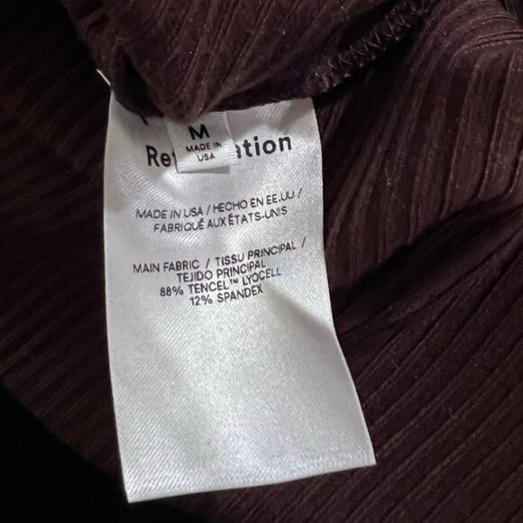 Reformation Ribbed Knit Dress - Picture 6 of 7